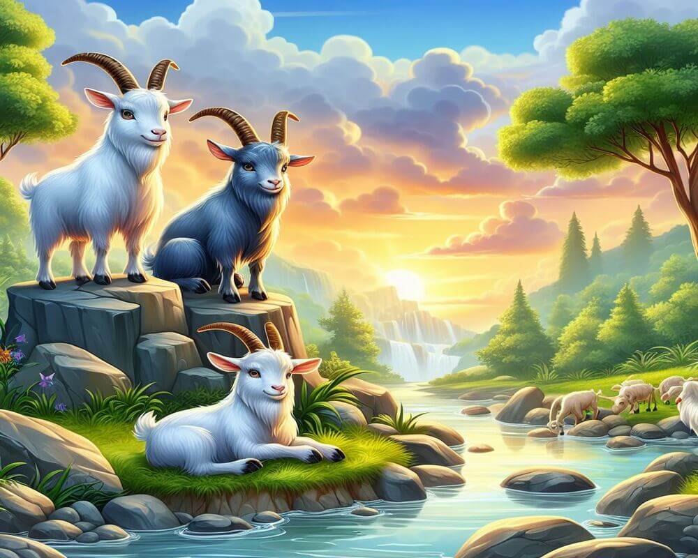 Read more about the article The Brave Three Billy Goats Gruff – Bedtime Story