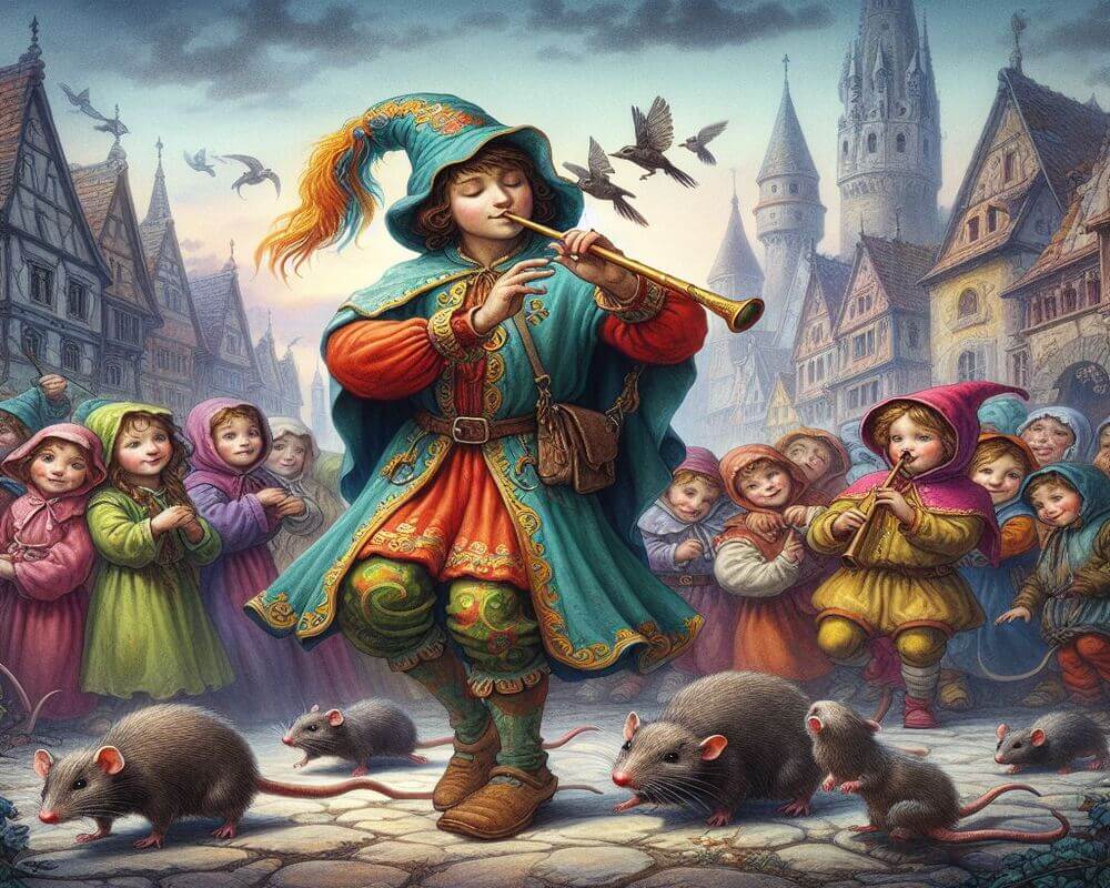 The Pied Piper of Hamelin - English Folk Tale