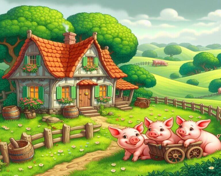 Read more about the article The Three Little Pigs – English Folk Tale